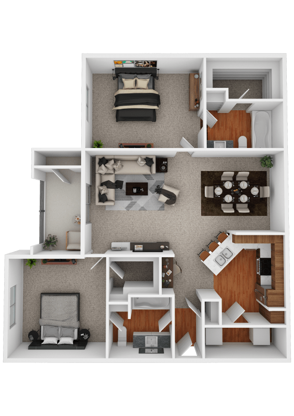 the bungalow floor plan 1x1 floor plan, transparent png download