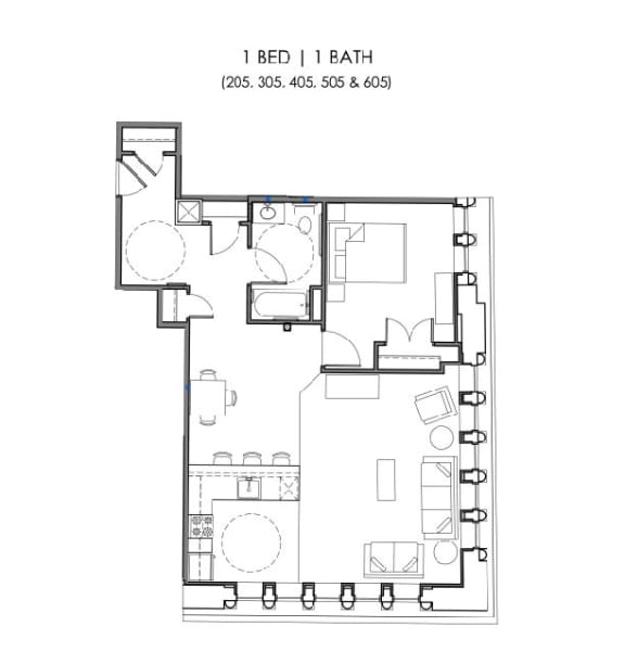 Floorplan 205,305,405,505,605