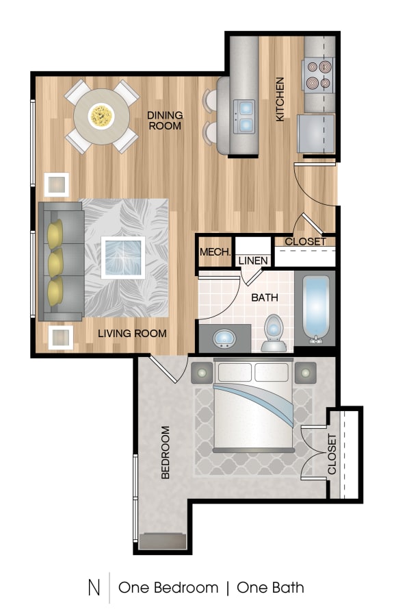 N Floor Plan at Oxoboxo Lofts, Uncasville Connecticut