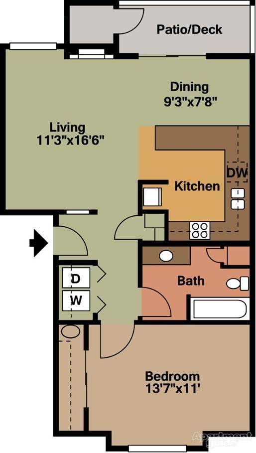 Floor Plan  a floor plan of a house