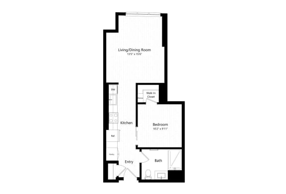 A03B Floor Plan at Morse, Washington