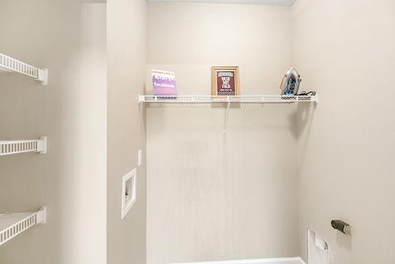 Laundry room with connections at Highlands Apartment Homes, Bartlett, TN, Tennessee