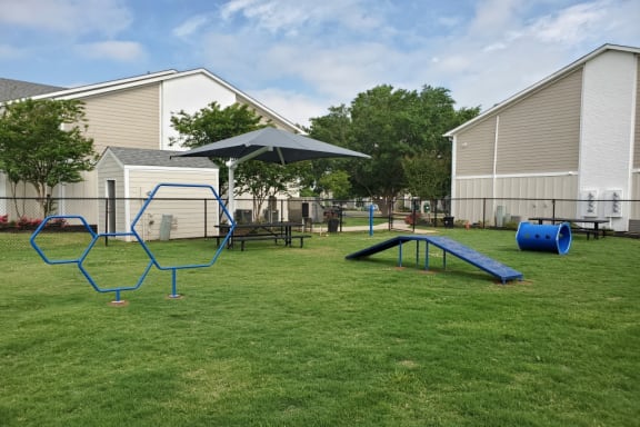 Dog Park Playground at Reserve of Bossier City Apartment Homes, Louisiana