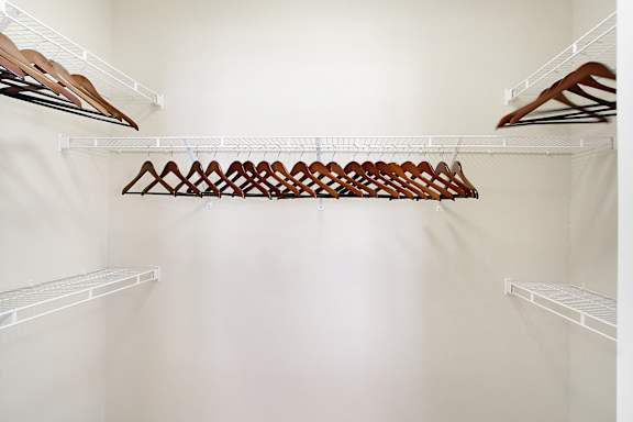 Large Walk-in closet at Faulkner Flats Apartment Homes, Oxford, 38655