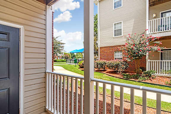 Balcony at Summit of Shreveport Apartments, Louisiana 71105