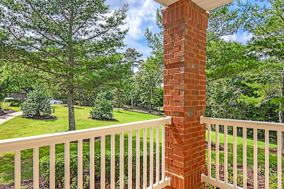 Patio/balcony at Legacy Apartment Homes in Ridgeland, MS