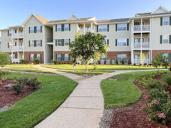 Property Sidewalk at The Madison Apartment Homes in Texas 75703