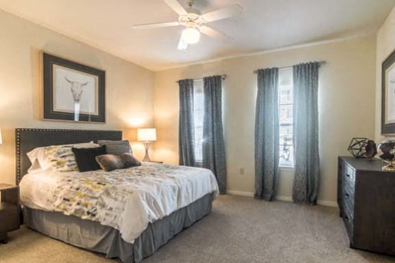 Master Bedroom at The Madison of Tyler Apartment Homes, Tyler, 75703
