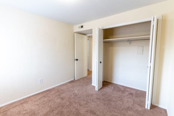 Bedroom Closet at Crestview at Louisville Apartments, Louisville