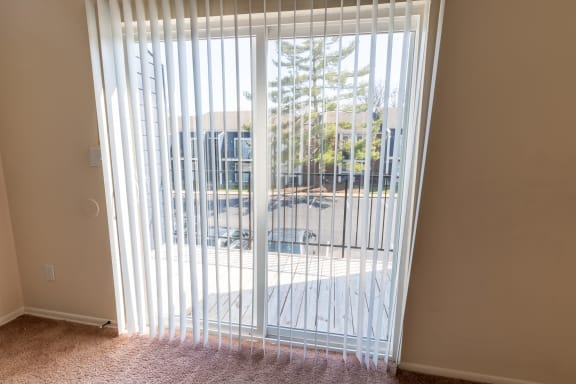 Glass Door To Balcony at Crestview at Louisville Apartments, Louisville, Kentucky
