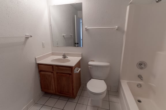 Spa Inspired Bathroom at Crestview at Louisville Apartments, Louisville, KY, 40217
