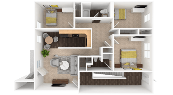 Junction Floor Plan at HUB of New Albany, New Albany, Indiana