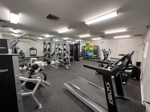 Fully Equipped Fitness Center at Walnut Creek Apartments, Indiana, 46902
