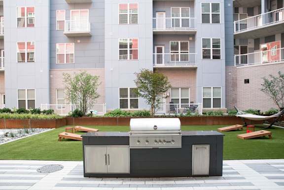 BBQ Grill at The Whit Apartments, Indianapolis, IN
