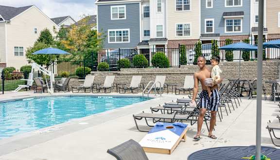 Pool at Highland Village, Pittsburgh, PA