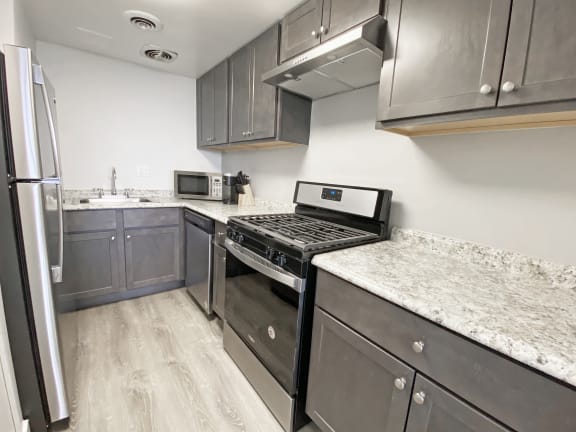Fully Equipped Eat-In Kitchen at Walnut Towers at Frick Park, Pittsburgh, 15217