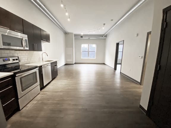 A11 Kitchen and Dining Area at Bakery Living, Pittsburgh, PA