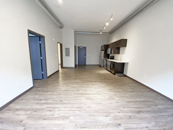 A11 Living and Dining Area at Bakery Living, Pittsburgh, PA 15206