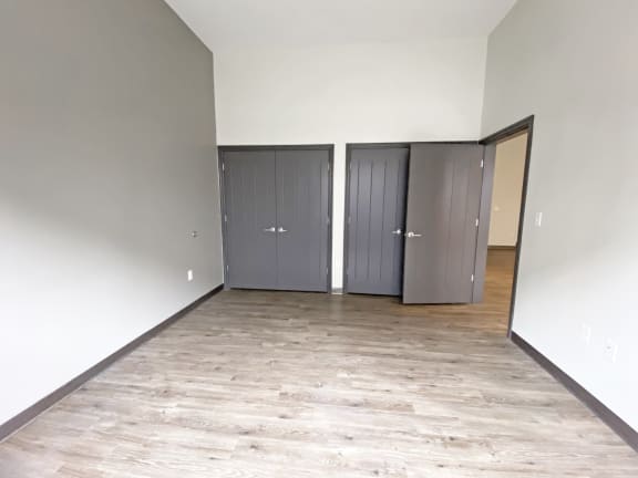 A11 Bedroom with Closet at Bakery Living, Shadyside, Pittsburgh, PA
