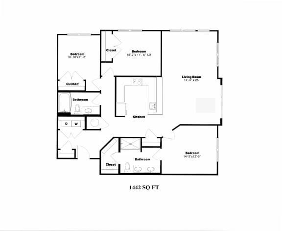 Floor Plan  C1 ALT UPDATED Floor Plan at Alta Ashley Park, Newnan, GA