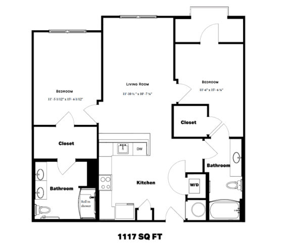 Floor Plan  B2 HC Floor Plan at Alta Ashley Park, Newnan, Georgia