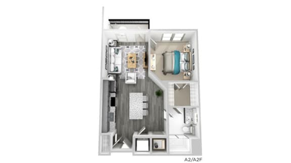 a 2103 sqft floor plan  1 bedroom