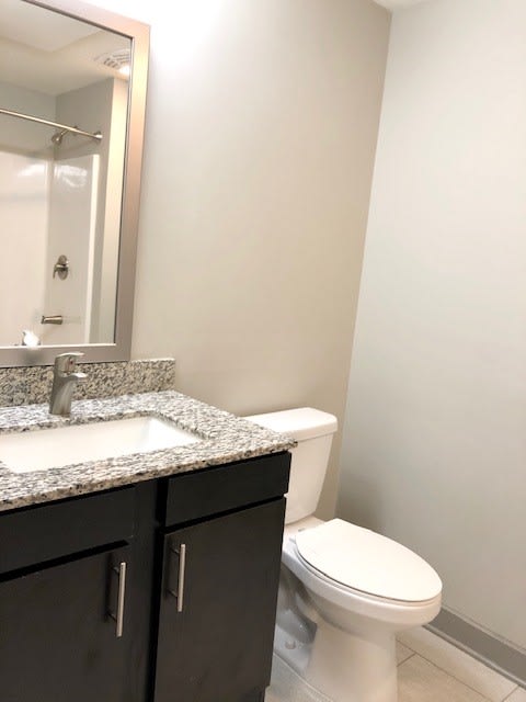 bathroom vanity at Station 40, Nashville