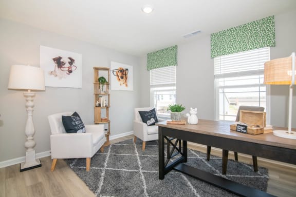 Office Space at Jackson Run Townhomes, Whitestown, IN