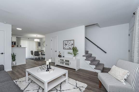 Living Area With Kitchen at Ten31, Dayton, 45458