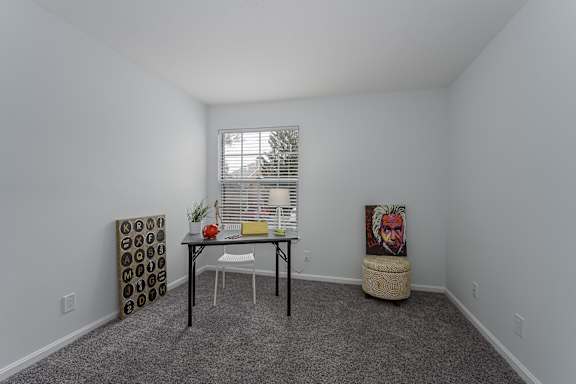 A room with a table and chairs in it at Indian Lookout Apartments, West Carrollton, OH, 45449