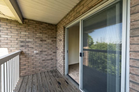 Private Balcony And Patio at Honey Creek, Greenwood, 46143