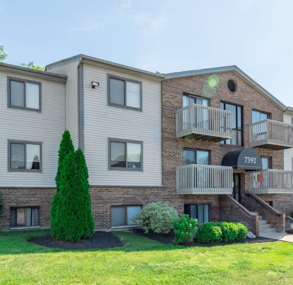 Lush Green Landscaping at Tall Timber Apartments, Cincinnati, Ohio