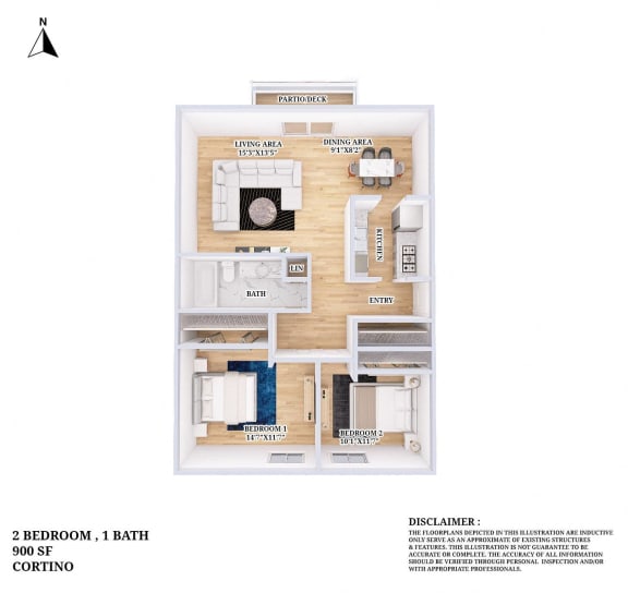 a floor plan with a bedroom and a bathroom