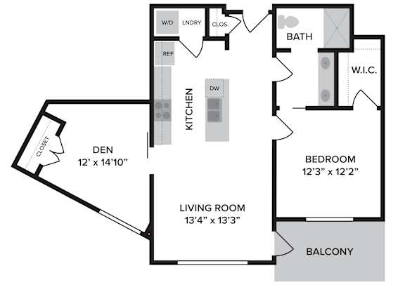 Hatfield Floor Plan Hatfield Floor Plan at The Ridge, Cincinnati, 45202
