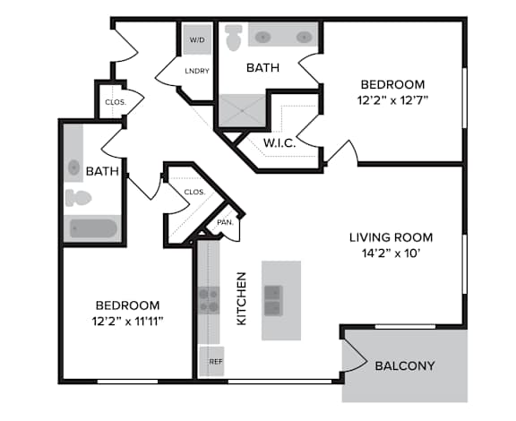 Hartwell Floor Plan Hartwell Floor Plan at The Ridge, Cincinnati