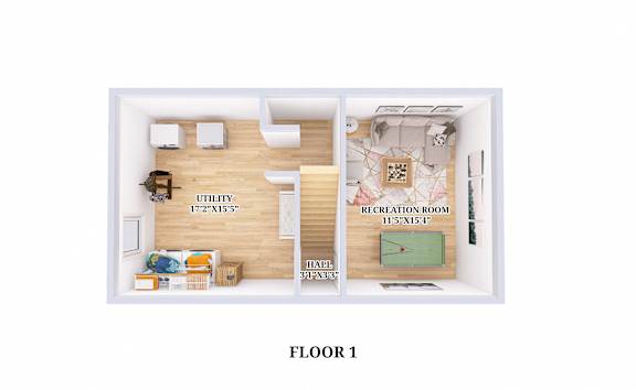 2 bed 2 bath G at Parkside at Maple Canyon Apartments, Columbus, Ohio