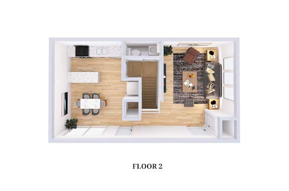 2 bed 2 bath H at Parkside at Maple Canyon Apartments, Columbus