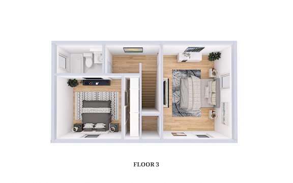 2 bed 2 bath J at Parkside at Maple Canyon Apartments, Ohio, 43229