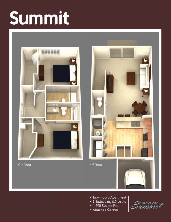 a floor plan of a 1 bedroom apartment