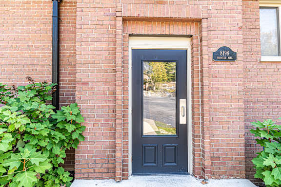 Front door at Trails at Mariemont, Ohio