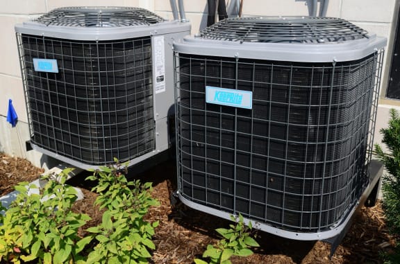Air Conditioner at Lawrence Landing, Indiana, 46226
