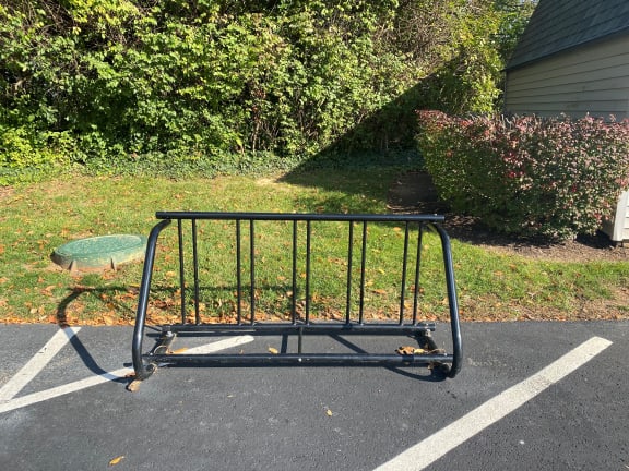 Bike Rack at Weaver Farm, Florence