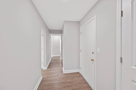 Long Hallway Long Hallway at Indian Creek Apartments*, Cincinnati, 45236