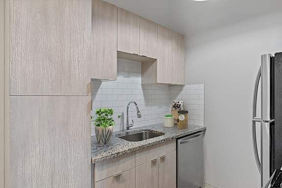 Wooden cabinets at The Reserve at Grand Valley, Ohio, 45150