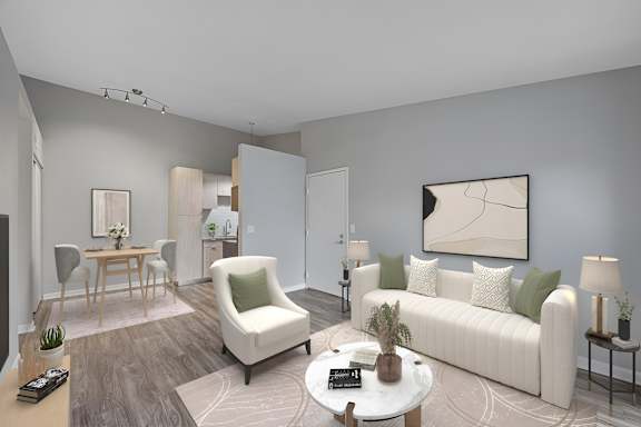 Living room area at The Reserve at Grand Valley, Ohio, 45150