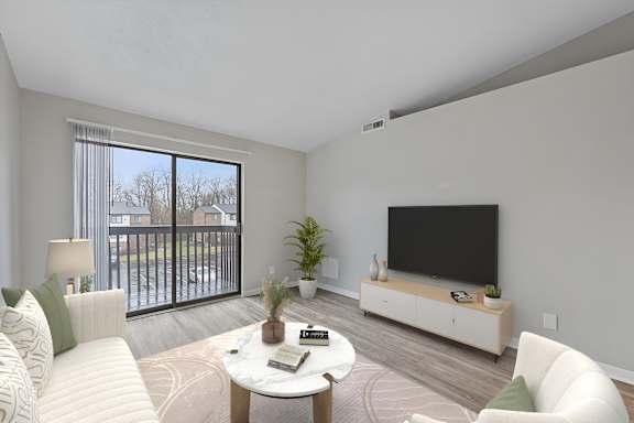 Living room at The Reserve at Grand Valley, Milford, Ohio