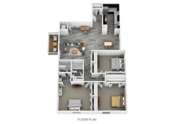 Floor Plan  Dover Floor Plan at Olde Towne in Kenwood, Cincinnati, 45243