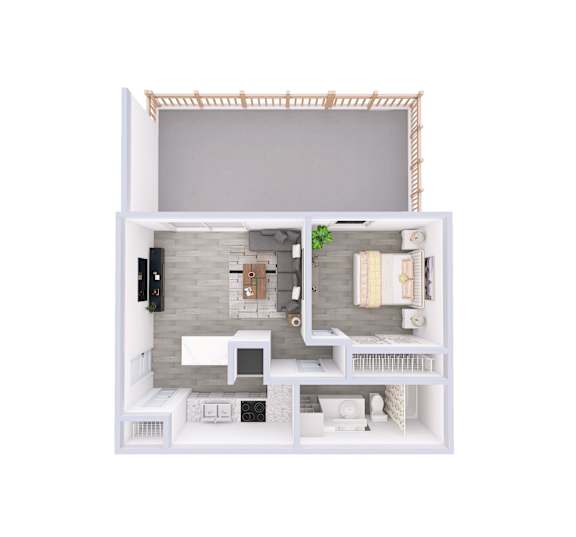 A white bathroom with a toilet, sink, and mirror.