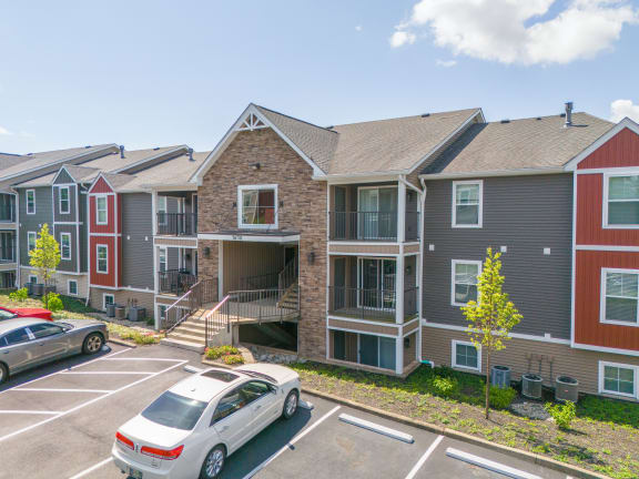 Property Exterior  at Hilltop Apartments, Cincinnati, Ohio, 45213-2638