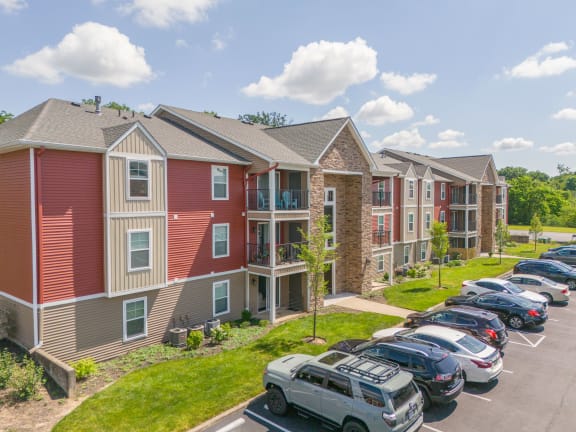 Property Exterior  at Hilltop Apartments, Ohio